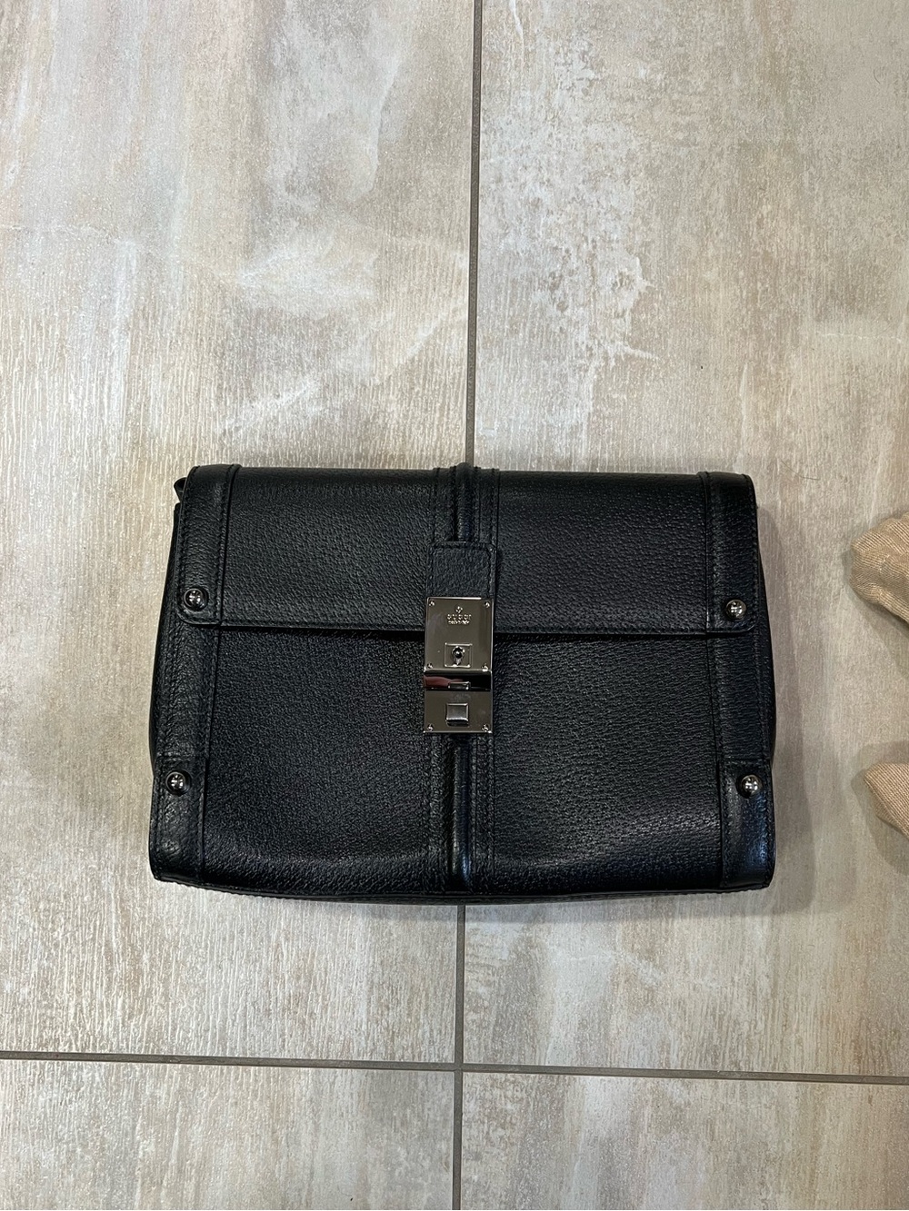 Gucci Clutch with Silver Lock